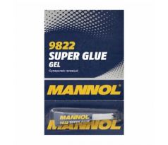 MANNOL 9822 SUPER GLUE GEL - Sekundové lepidlo - 3g