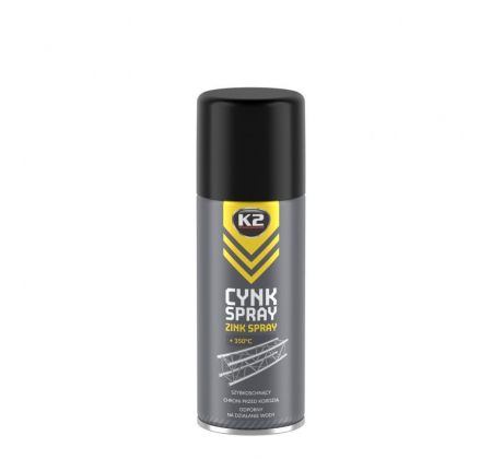 K2 ZINKOVÝ SPREJ 400ml - zabraňuje korózii