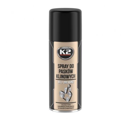 K2 BELT DRESSING 400ml - Sprej na klinové remene