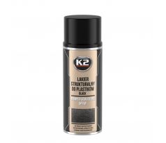 K2 Lak na čierne plasty 400ml - spray