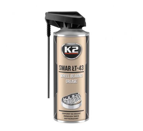 K2 VAZELÍNA lítiová LT43 400ml - na ložiská