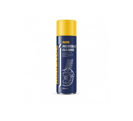 MANNOL 9670 MONTAGE CLEANER 500ml - montážny čistič 