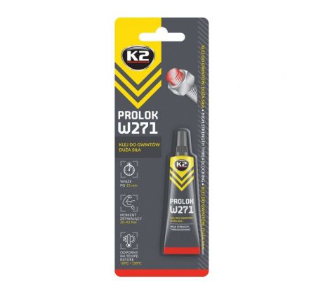 K2 PROLOK HIGH 271 fixátor závitov 6ml