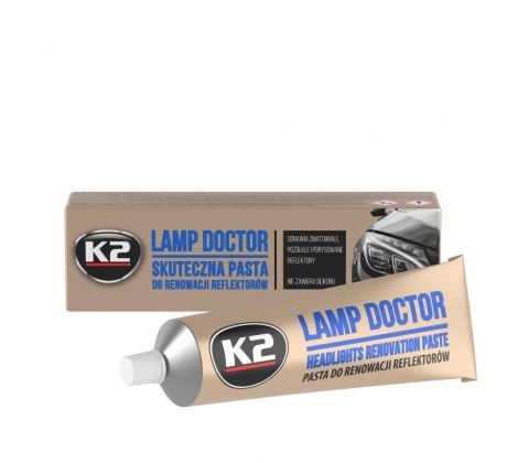 K2 LAMP DOCTOR 60 g - Profesionálna pasta na renováciu svetlometov