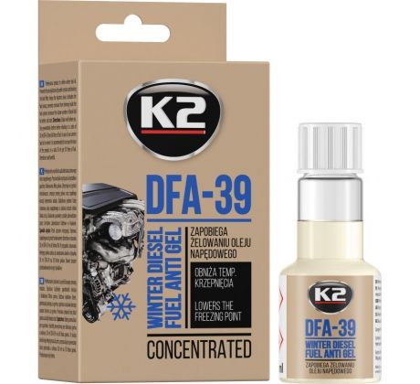 K2 DFA-39° 50ml - aditívum do nafty