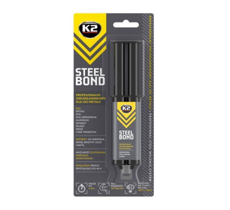 K2 STEEL BOND - dvojzložkové lepidlo na kovy