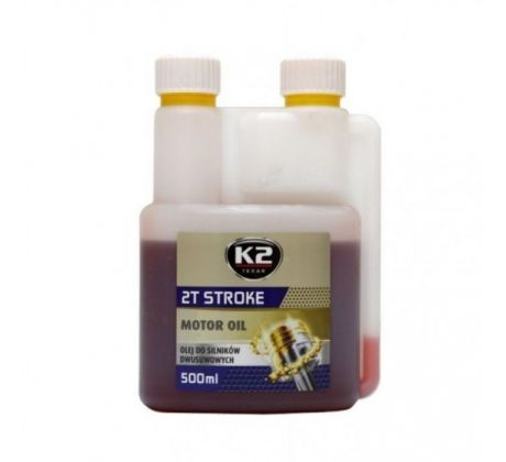 K2 2T STROKE Červený 500ml - olej pre dvojtaktné motory