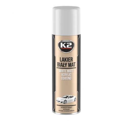 K2 - Akrylová biela farba 500ml - MATNÁ