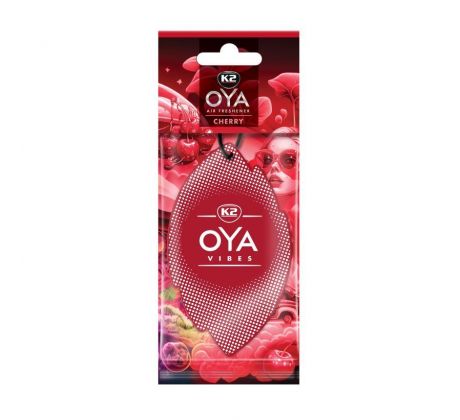 K2 OYA VIBES - CHERRY - Osviežovač vzduchu do interiéru