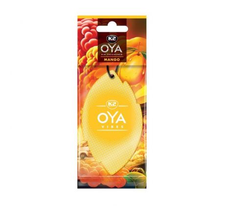 K2 OYA VIBES - MANGO - Osviežovač vzduchu do interiéru