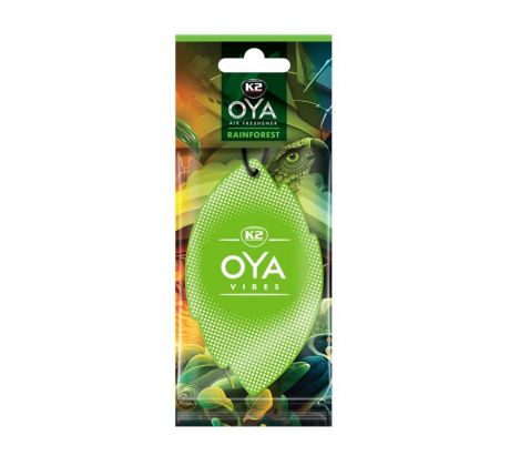K2 OYA VIBES - RAINFOREST - Osviežovač vzduchu do interiéru