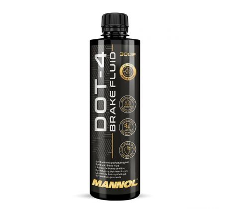 MANNOL 3002 DOT-4 BRAKE FLUID 450ml - brzdová kvapalina