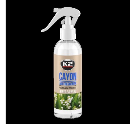 K2 CAYON 250ml White Flowers - osviežovač vzduchu
