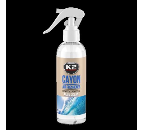 K2 CAYON 250ml Blue Ocean - osviežovač vzduchu