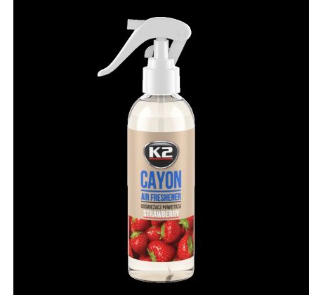 K2 CAYON 250ml Strawberry - osviežovač vzduchu