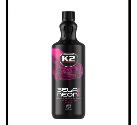 K2 BELA NEON PRO 1L - ružová aktívna pena