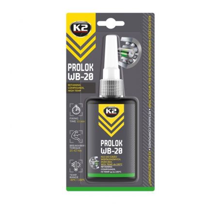 K2 PROLOK WB20 50g - Anaeróbne lepidlo