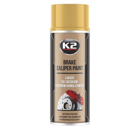 K2 BRAKE CALIPER 400ml Zlatý - na brzdové strmene