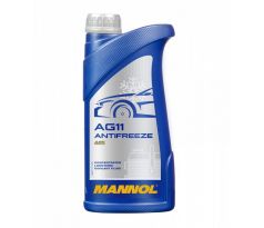MANNOL 4111 ANTIFREEZE AG11 LONGTHERM 1L - Koncentrát do chladičov - MODRÝ