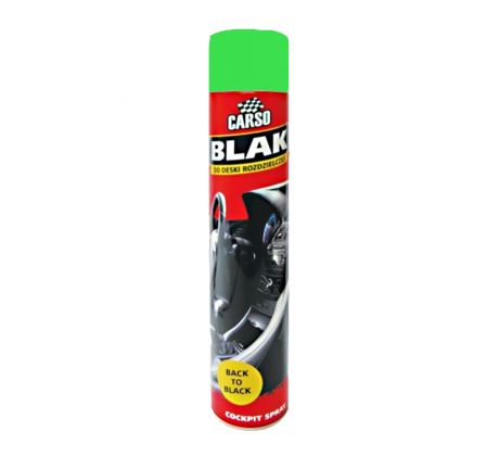CARSO BLAK COCKPIT 750ml Green Apple - na palubnú dosku