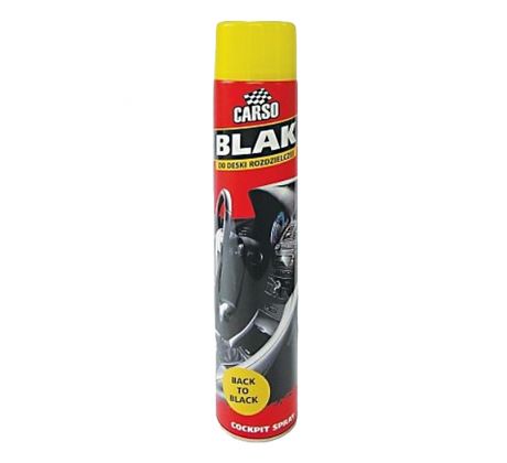CARSO BLAK COCKPIT 750ml Lemon - na palubnú dosku MATT
