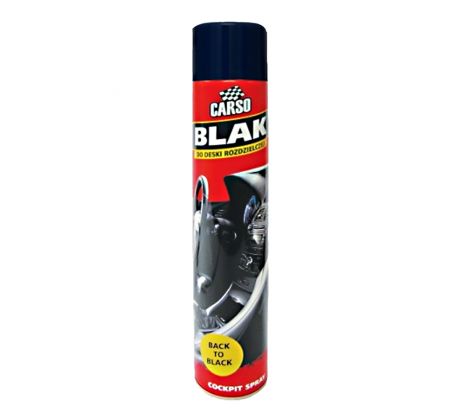 CARSO BLAK COCKPIT 750ml New Car - na palubnú dosku