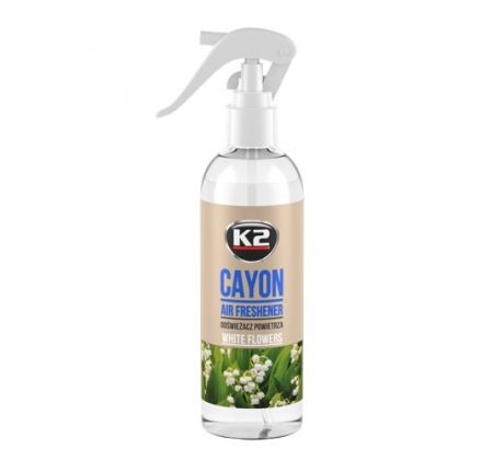 K2 CAYON 250ml White Flowers - osviežovač vzduchu