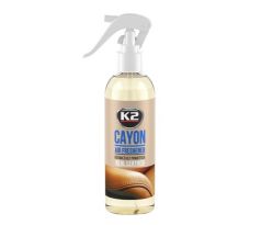 K2 CAYON 250ml Real Leather - osviežovač vzduchu