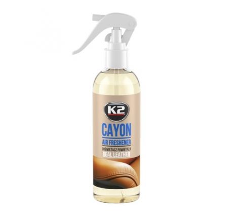 K2 CAYON 250ml Real Leather - osviežovač vzduchu