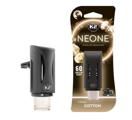 K2 NEONE Vibey COTTON - Vôňa na výduch klimatizácie