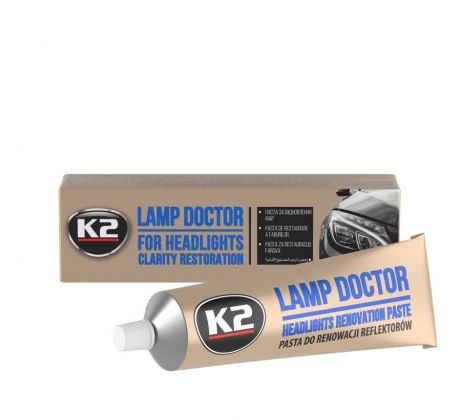 K2 LAMP DOCTOR 60 g - Profesionálna pasta na renováciu svetlometov