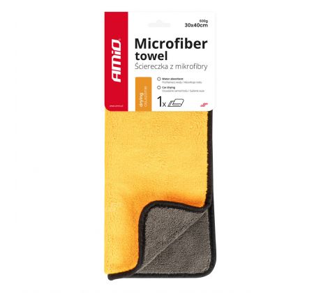 AMiO - utierka na leštenie z mikrovlákna 30x40cm 600g/sqm